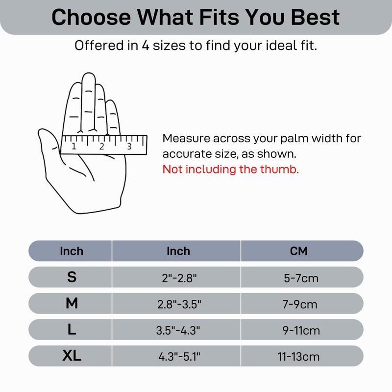 Duerer Arthritis Compression Gloves Women Men For Rsi  Carpal Tunnel  Rheumatiod  Tendonitis  Fingerless Gloves For Computer Typing And Dailywork (Gray  M) - Image 2