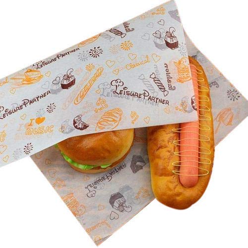 Inditradition Multipurpose Food Wrapping Paper Sheets | Paper Foils, Oil Leak-Proof, 11x12 Inches (Pack of 100 Sheets) - Image 5