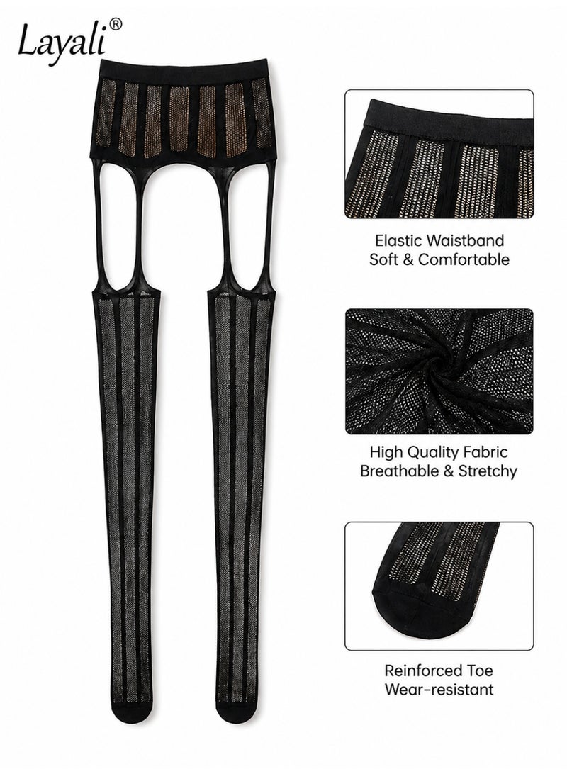 Layali Elegant lace stockings - black - Image 5