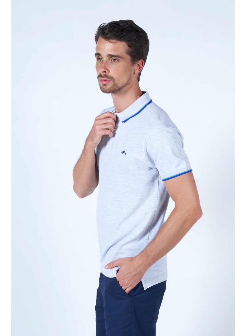 Orabelle Grey Sea whale Everything Whale Be Okay Polo - Image 2