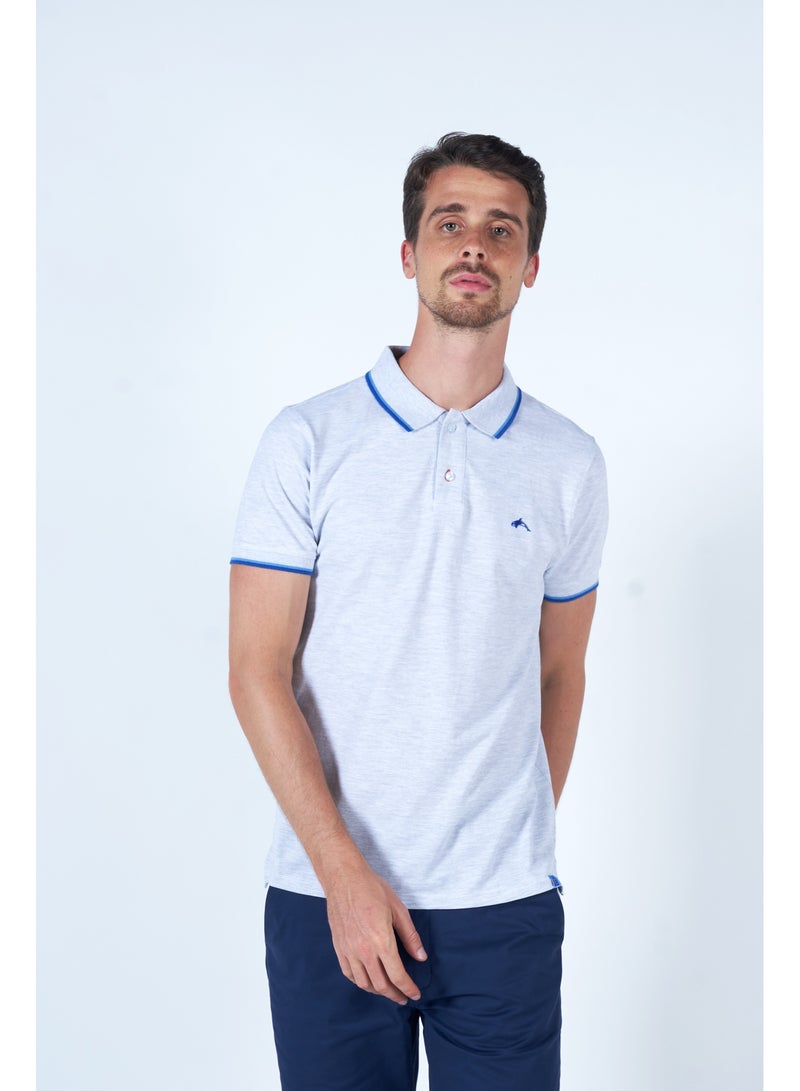 Orabelle Grey Sea whale Everything Whale Be Okay Polo - Image 1