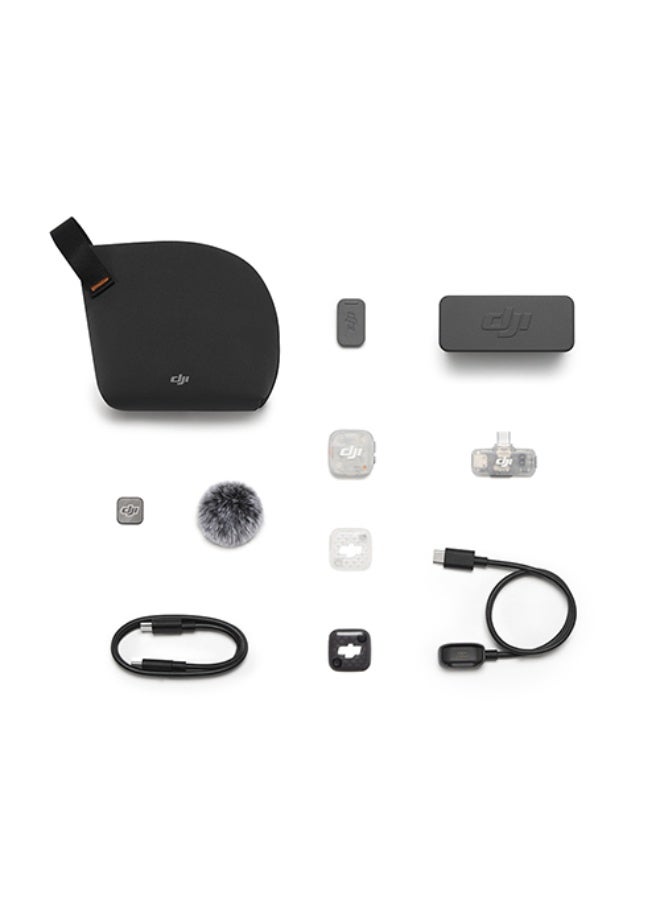 DJI Mic Mini 2S (1 TX + 1 Mobile RX + Charging Case) grey - Image 1
