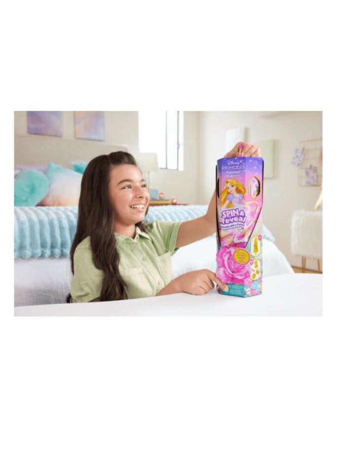 Disney Princess دمية أميرة ديزني العصرية تدور وتكشف - رابونزل - Image 3