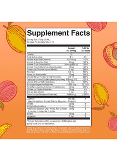 MaryRuth Organics Liquid Multivitamin Lustriva® Hair Growth for Women| Biotin 10000mcg | Vitamin D, B |Clinically Tested for Thicker Hair, Wrinkles, Fine Lines, Skin Care| Ages 18 | 15.22 Fl Oz  - Image 2