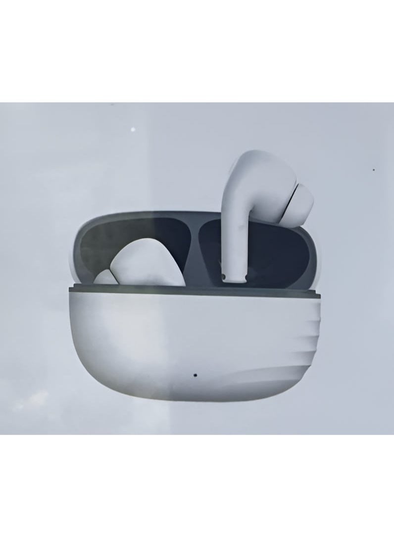 PAVAREAL V36 Bluetooth 5.4 Headset with Fast Type-C Charging In White Color