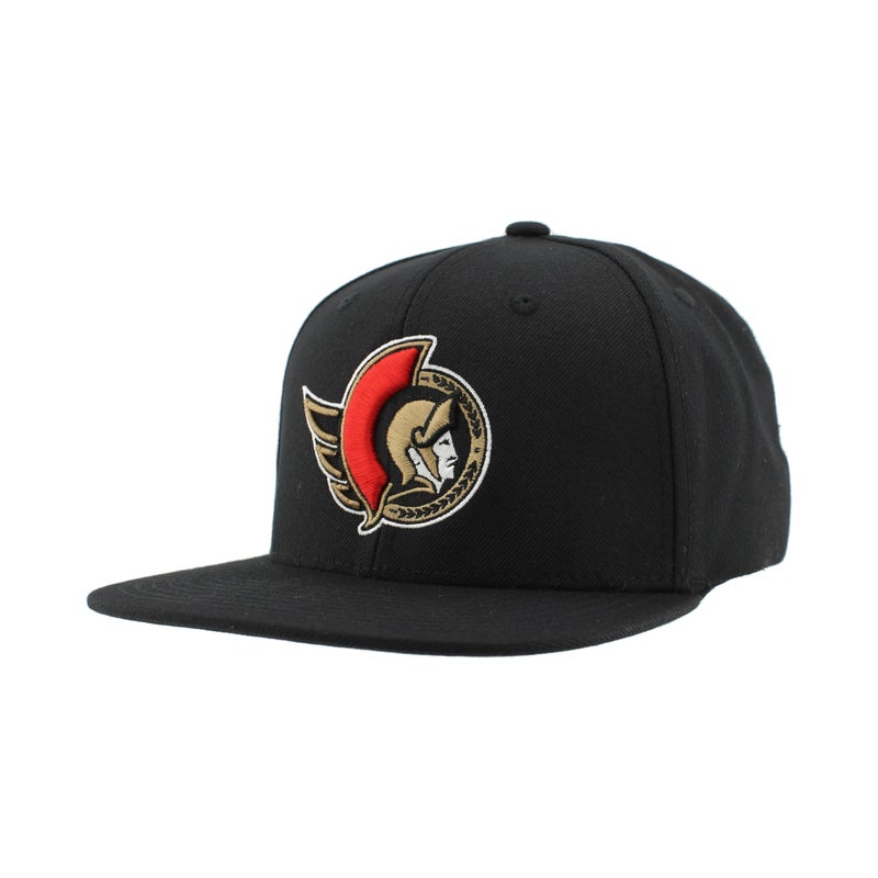 ZHATS Ottawa Senators NHL Officially Licensed Adjustable Snapback Hat Flat Bill Z11 Icon Team Color - Image 2