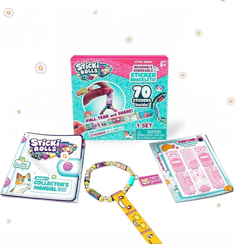 Sticki Rolls Sticki Band Bracelet Mystery Capsule (Assorted) - Image 2