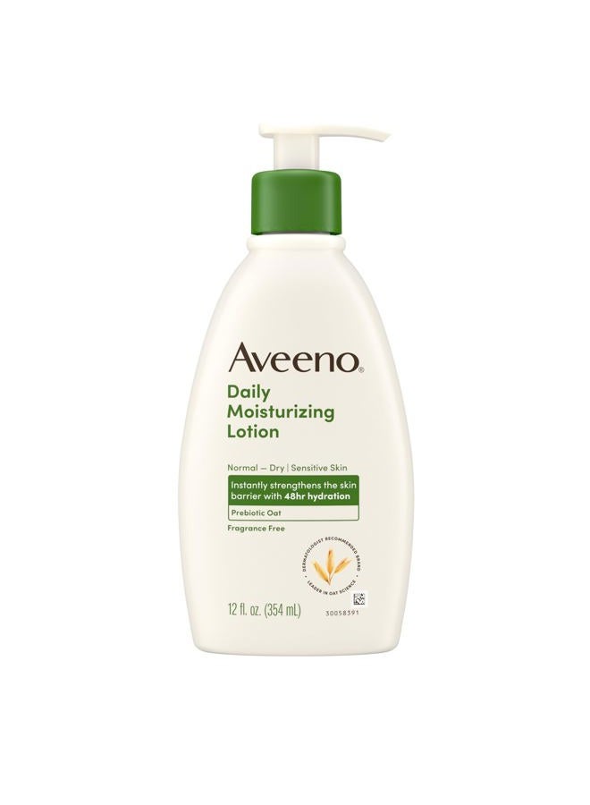 Aveeno Daily Moisturizing Lotion For Unisex, 12 Oz - Image 5