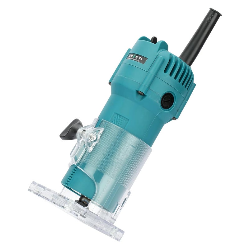 KROST KROST 800W Wood Trimmer Palm Router 32000RPM with 6 Router Bits Specially Designed for Wood Working  - Image 5