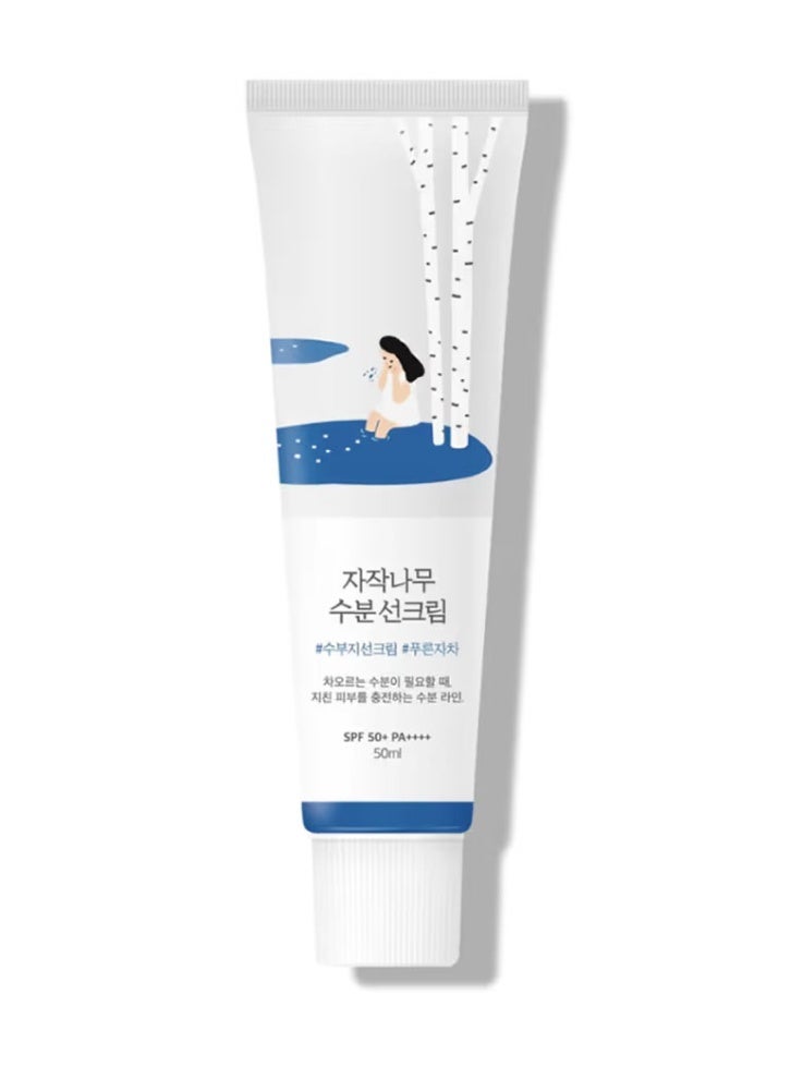 Round Lab Birch Sap Moisturizing Sunscreen SPF 50+ - 50ml - Image 1