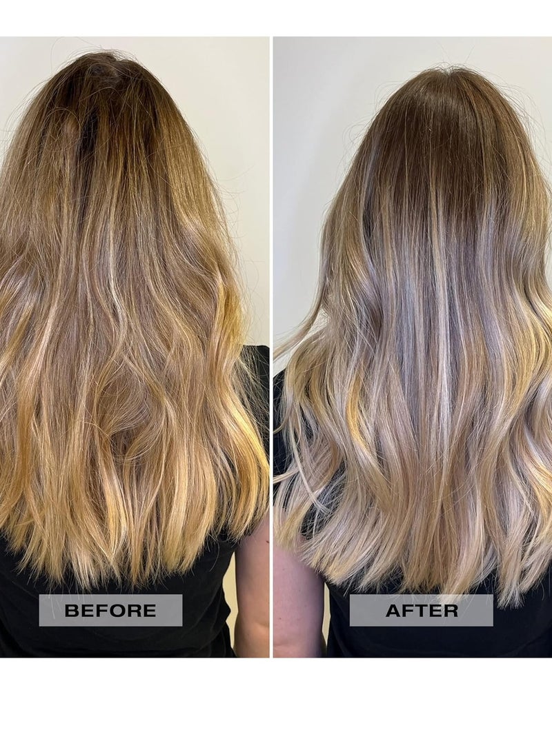 L'anza علاج ل'أنزا للعناية بالألوان، بلسم يترك على الشعر للعناية بالشعر الجاف والتالف، يطيل عمر اللون، للحصول على لون صحي ومشرق مع إصلاح الأطراف المتقصفة واللمعان، عناية فاخرة بالشعر - Image 4