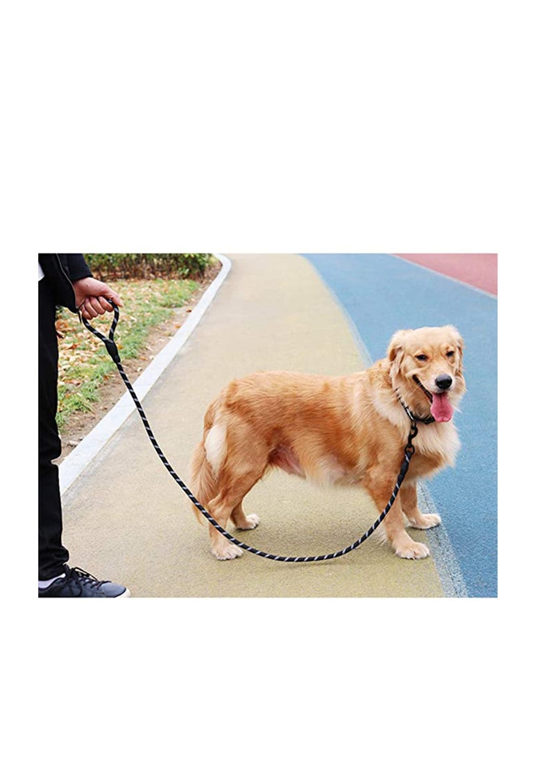 SYOSI Heavy Duty Adjustable Pet Puppy Dog Safety Harness, Reflective Padded Dog Leash Collar Chest Harness Vest with Handle for Small Medium Large Dogs - Image 2