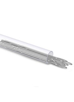 Depend Large Eye Needles, 30 Pcs Large Eye Stitching Needles for Hand Sewing with 3 Different Sizes with Clear Storage Tube Stainless Steel Needles for Handicrafts, Sewn Needles  - Image 4