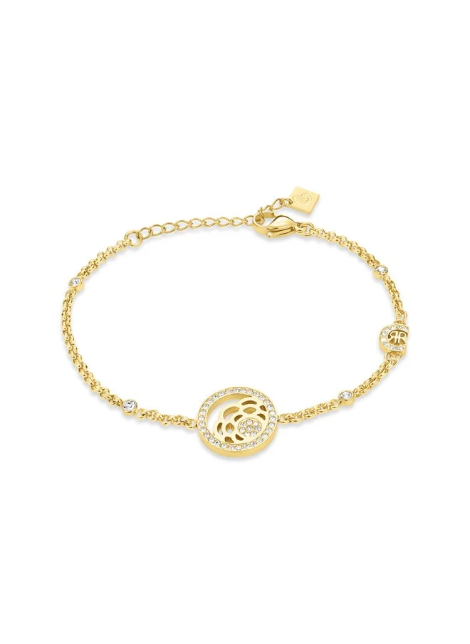CERRUTI 1881 Alessia Gold Plated Crystals Bracelet for Women
