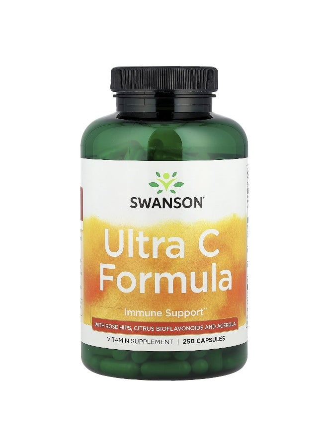Swanson, Ultra C Formula, 250 Capsules - Image 1