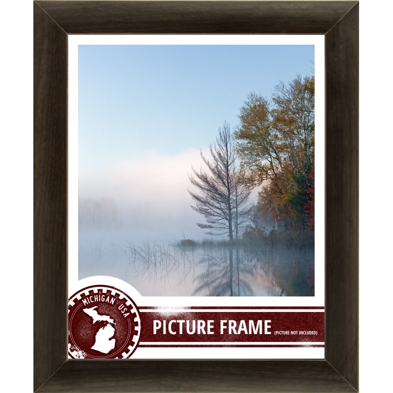 Craig Frames 232477781622N 1-Inch Wide Picture/Poster Frame in Smooth Wood Grain Finish, 16 by 22-Inch, Brazilian Walnut - Image 5