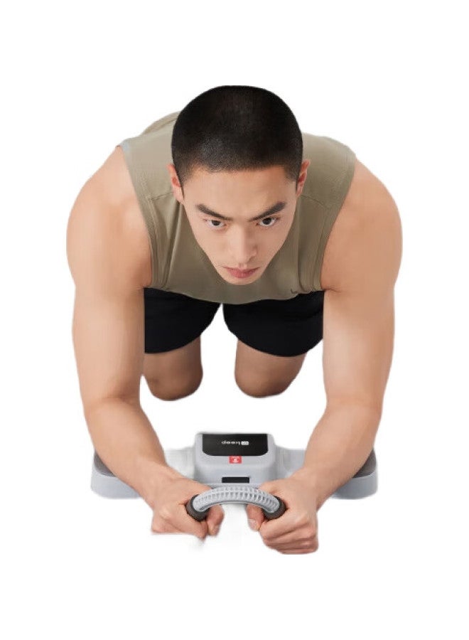 Keep Yoga Mat, Multifunctional Fitness Mat, Ab Wheel Training Mat, Jump Rope And Aerobics Mat, Wear-Resistant, Non-Slip, Professional For Men, Bamboo Moon Gray - Image 1