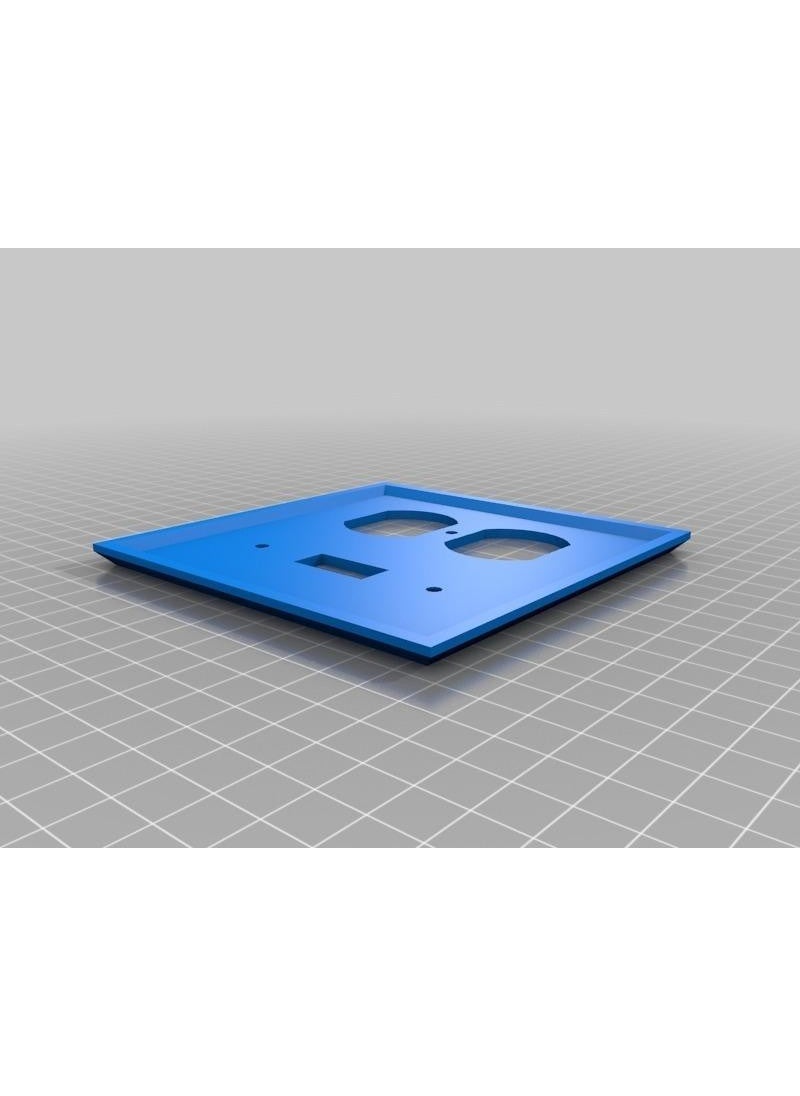 Epm3d My Customized Wally - Wall Plate Customizer Plastic Bracket  - Image 1