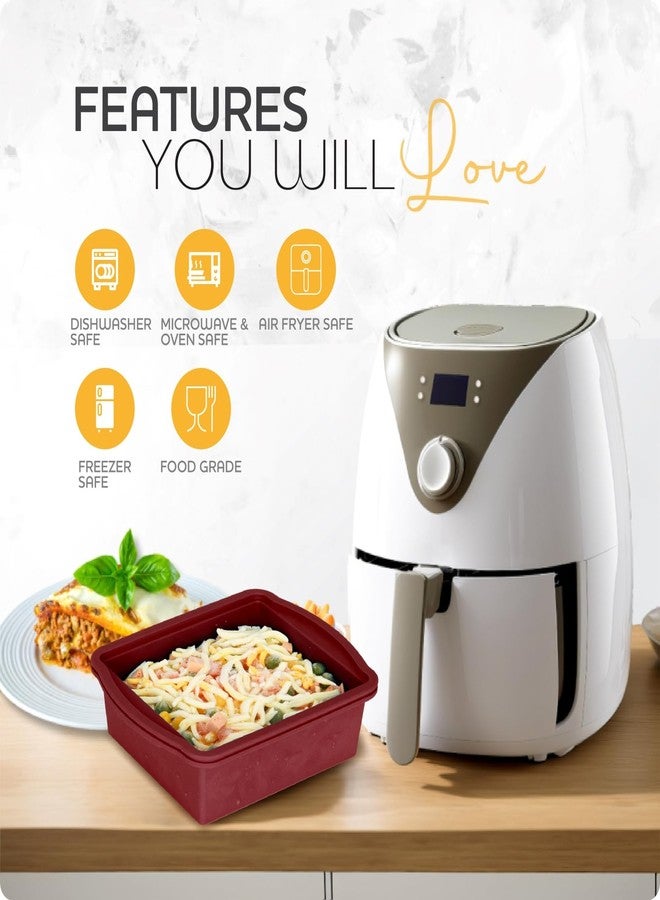 ZIP STANDING Silicone Freezer Trays with Lids, Set of 4 - with 1cup and 2 cup Silicone Freezer Molds for freezing soups, sauces and individual microwave safe - Image 3