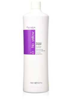 No Yellow Shampoo 33.8oz / 2pk - Color Depositing Purple Shampoo for Blonde, Silver, Gray, and Highlighted Hair - Anti Brass Shampoo Toner to Remove Yellow Tones & Brassiness from Bleached Hair