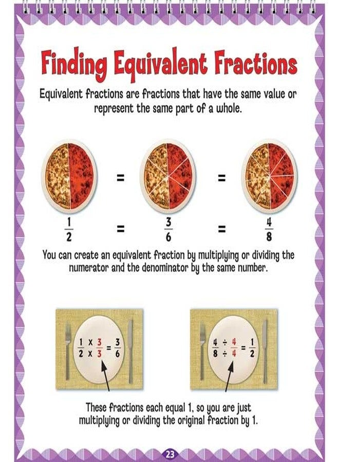Really Good Stuff Math Skills And Strategies Flip Chart - Intermediate - 1 flip chart - Image 4