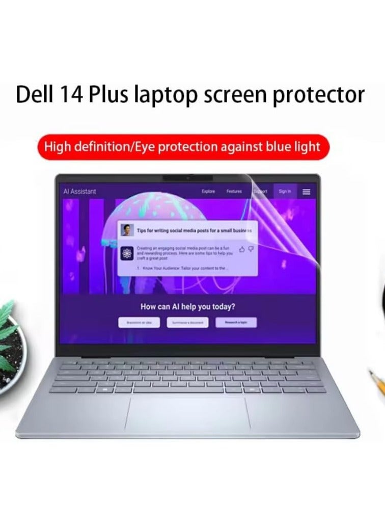 General [2 Pack] Screen Protector for 2025 Dell 14 Plus 2-in-1 Laptop DB14250, Scratch Resistant Frosted Anti-Reflective Material Screen Film  - Image 2