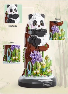 Generic Puzzle Toys Chinese National Treasure Giant Panda Stacking Blocks Pet Toys 1083+Piece DIY Toys Children's Puzzle Toys For Children Gift Ornament  - Image 1