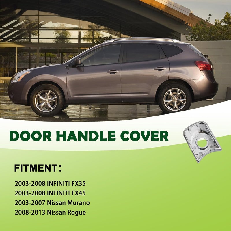 omoZone Chrome Exterior Door Handle Cover - Image 3