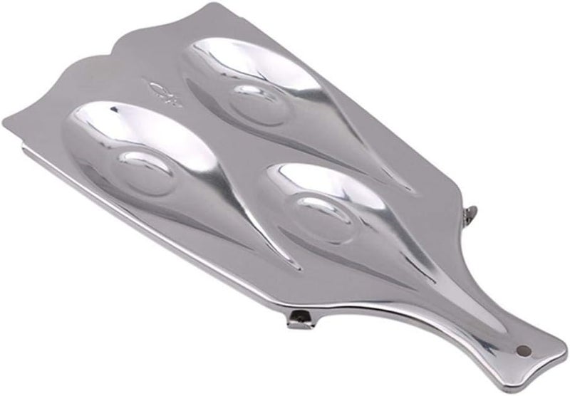 cheekyglo Spoon Rest, Stainless Steel Spoon Rest Triple Spoon Holder Kitchen Utensil Rest Kitchen Gadget Cooking Tool - Image 2