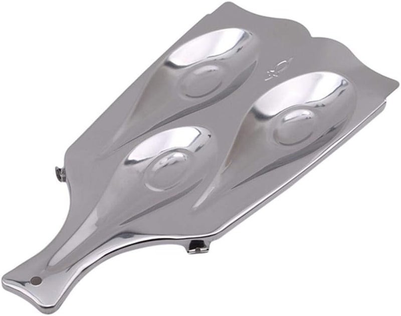 cheekyglo Spoon Rest, Stainless Steel Spoon Rest Triple Spoon Holder Kitchen Utensil Rest Kitchen Gadget Cooking Tool - Image 1