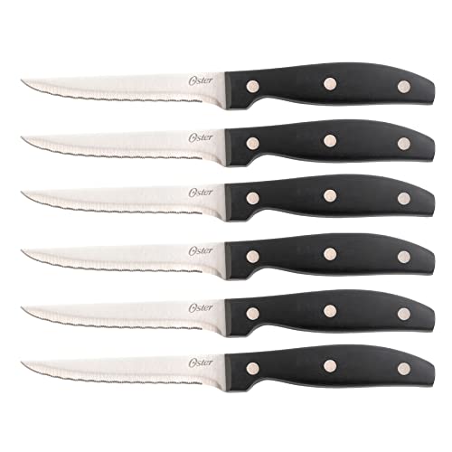 Oster Granger 14 Piece Stainless Steel Cutlery Set W/Wood Block - Image 5