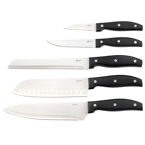 Oster Granger 14 Piece Stainless Steel Cutlery Set W/Wood Block - Image 4