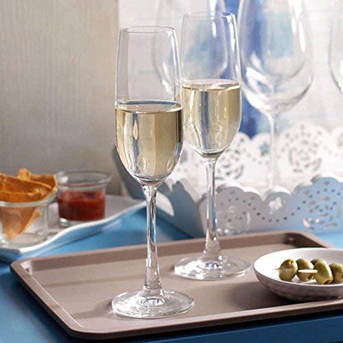 star work Crystal Red Wine Glass 200 ml Set of 2 Non Lead Crystal Viola Champagne Flute Clear - Image 1