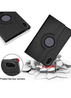 Best Choice Products For Honor Pad X9 Case,360 Degree Rotating Multi Angle Viewing Folio Stand Cases with Auto Sleep/Wake for Honor Pad X9,Black  - Image 4