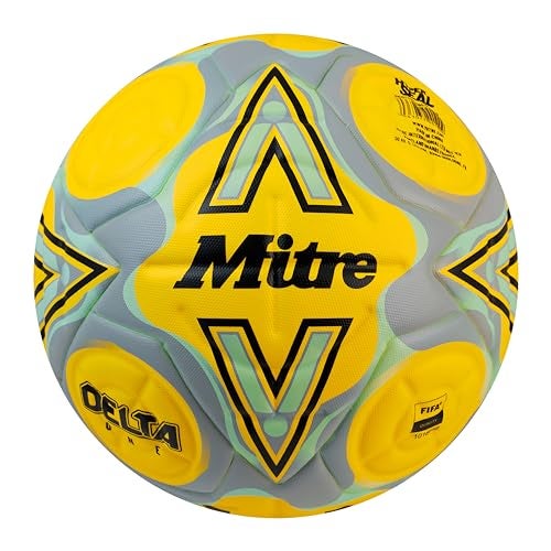 Mitre Unisex Soccer Ball Professional FIFA Quality Approved - Image 1