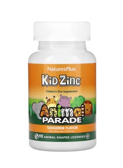 NaturesPlus Animal Parade Kid Zinc Tangerine 90 Animal-Shaped Lozenges 