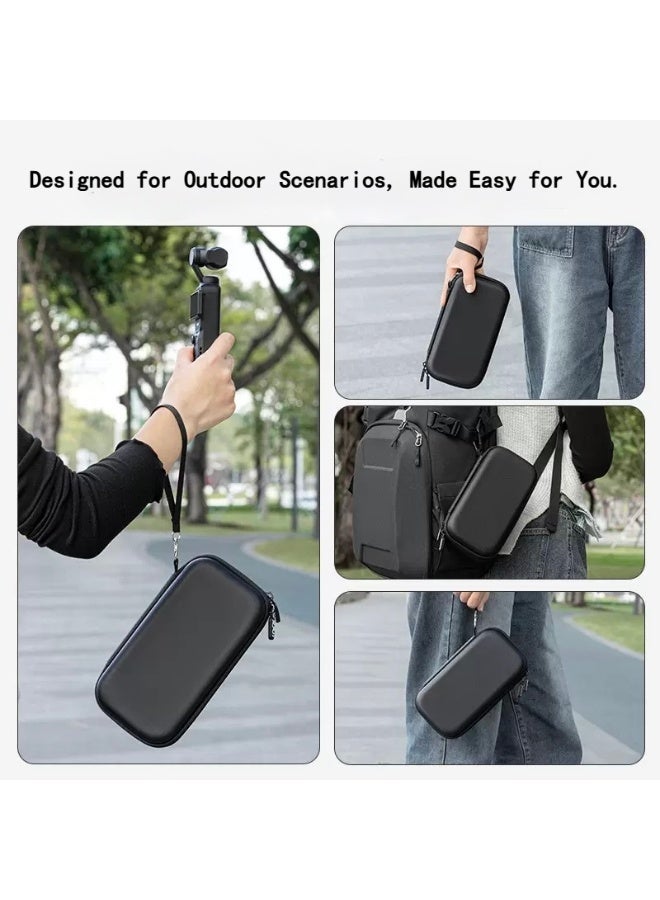 Field Carrying Bag, Fit for Osmo Pocket 3, Waterproof Hard Carrying Case, Portable U Storage Protective Bag for DJI Osmo Pocket 3 Creator Combo Accessories - Image 5