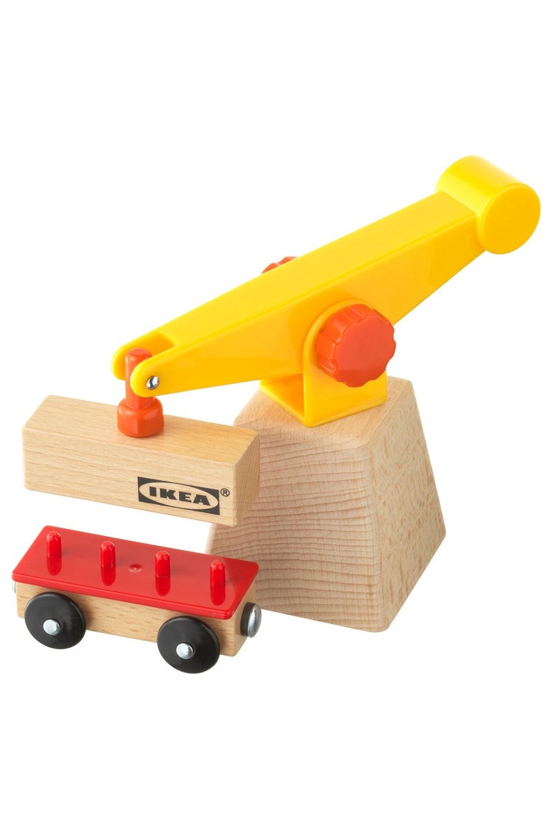 LILLABO 3-piece crane and wagon set - Image 1