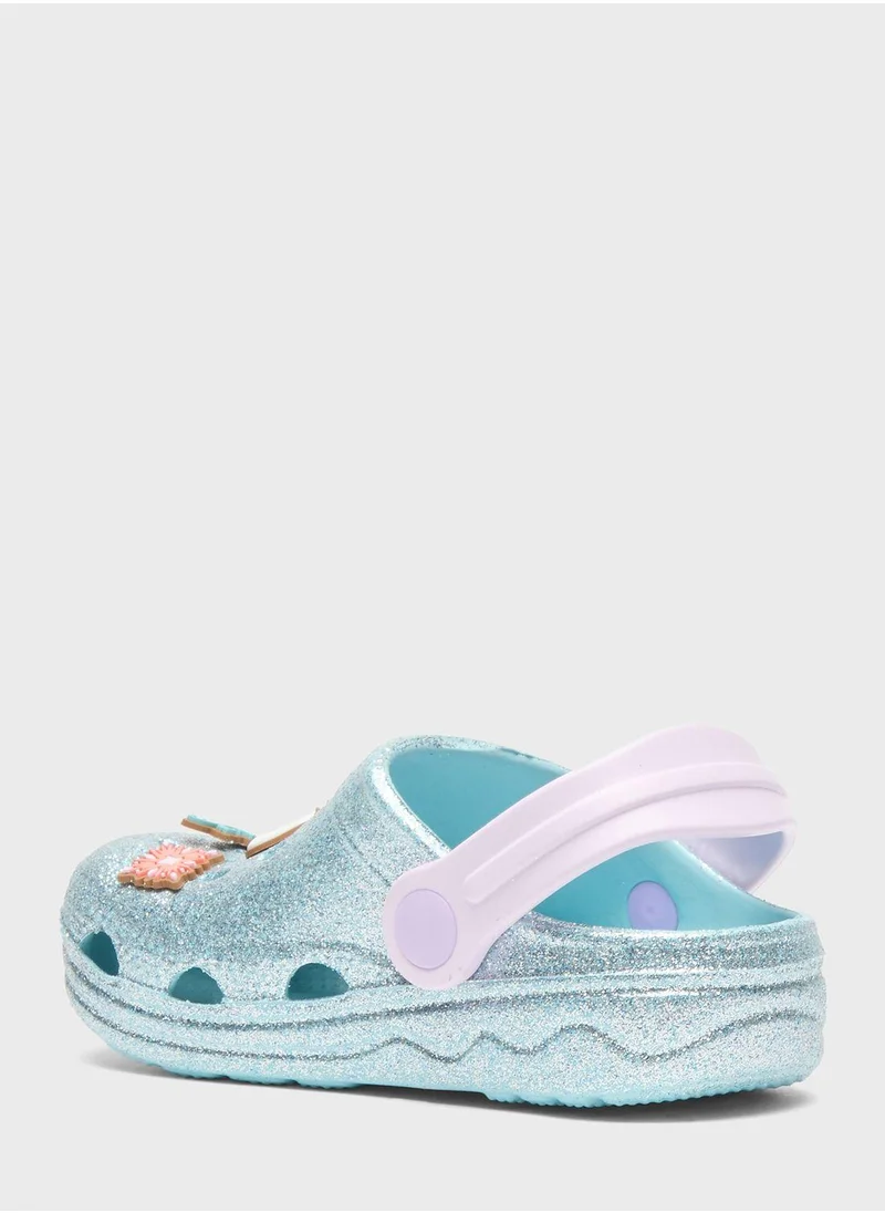 ديزني Kids Disney Printed Clogs