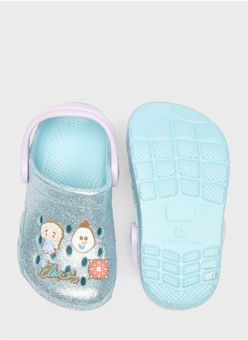 ديزني Kids Disney Printed Clogs
