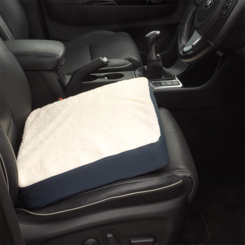 Aidapt Gel Cushion with Removable Fleece Cover - Pressure Relieving Seat Cushion for Wheelchairs and Mobility Support - Image 3