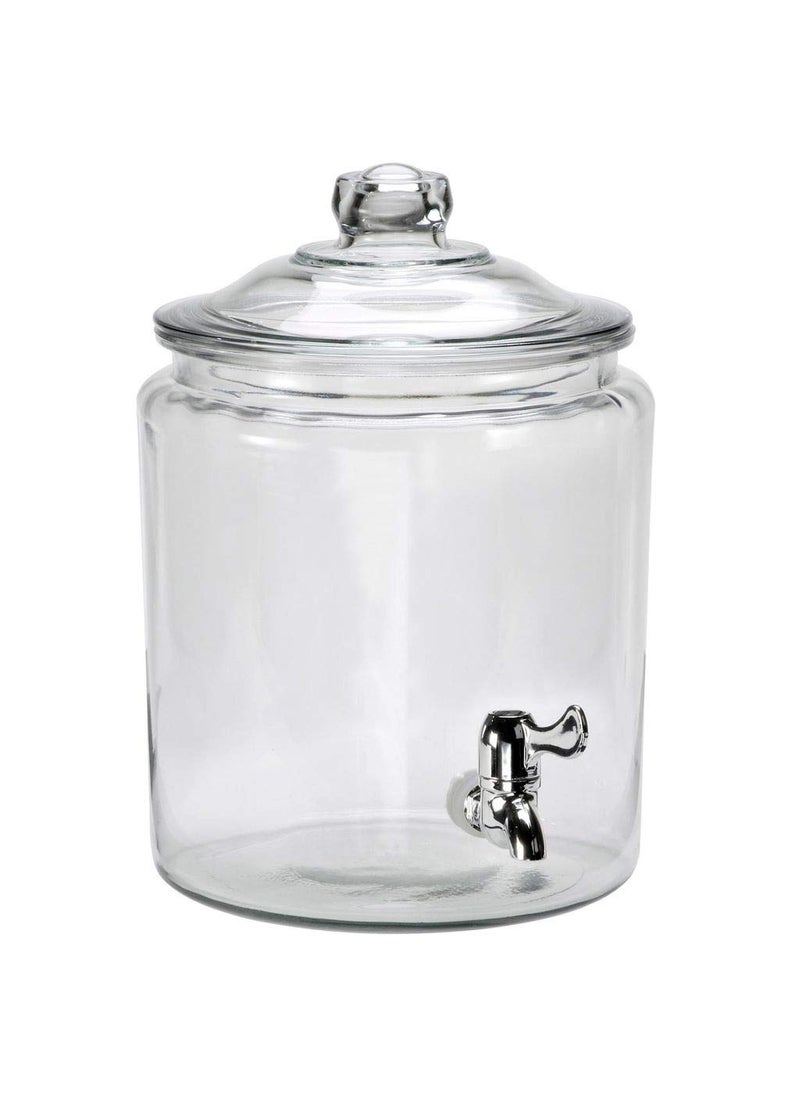 Anchor Hocking Anchor Hocking Heritage Hill Glass Drink Dispenser 2 Gallon 