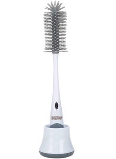 Nuby Baby bottle cleaning brush and teat cleaning brush with hygiene stand 