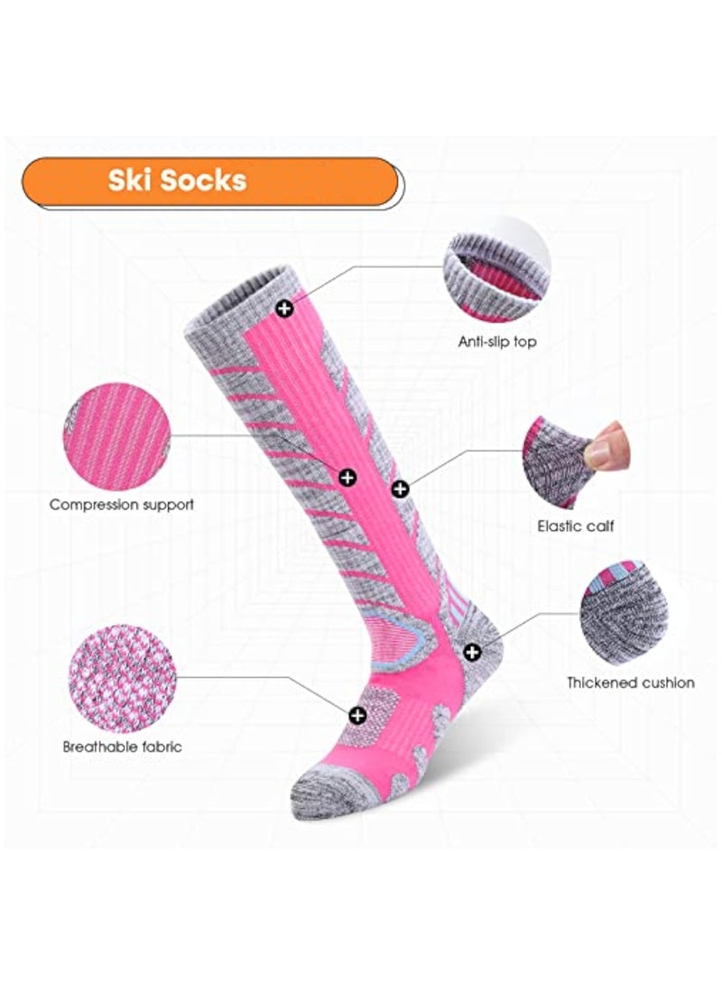 جوارب تزلج دافئة شتوية للنساء والرجال - زوجين - Image 2