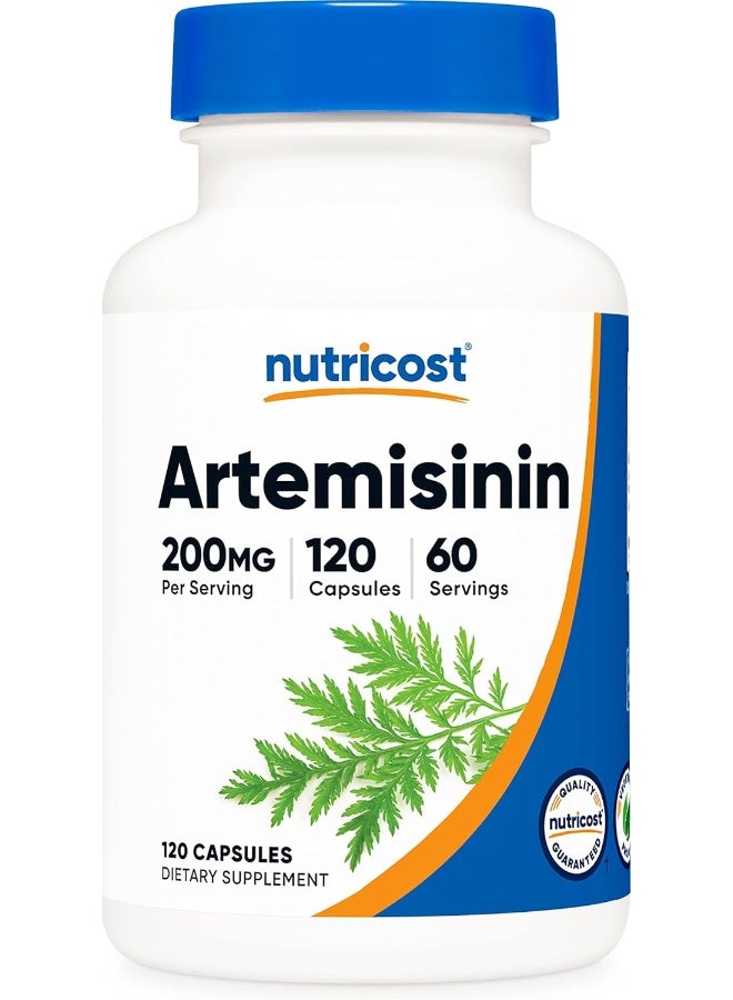 Nutricost Artemisinin 200mg, 120 Capsules - Non-GMO, Gluten Free, Vegetarian Friendly - Image 1