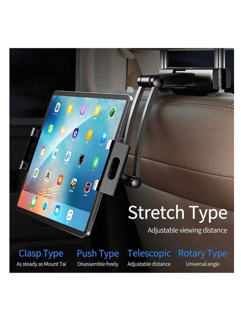 SYOSI Car Phone Holder for Universal Dashboard, Super Stable Car Phone Mount, Foldable Aluminum Alloy Arm, Car Rear View Mirror Phone Holder, Cell Phone Car Holder Mount for All Phones - Image 2