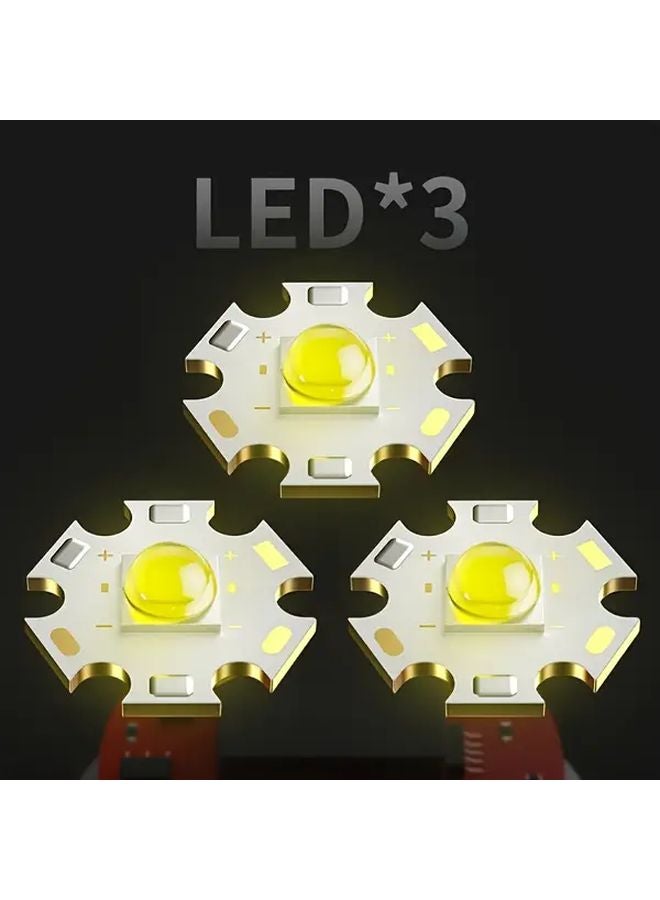 SD 5253 2PC Mini Rechargeable Flashlights 3 LED COB Floodlight With Hook USB Portable Light For Camping Night Work - Image 3
