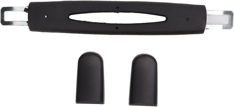 cheekyglo Luggage Handle, Suitcase Handle Replace Parts Luggage Hand Holder, 9.2" Flexible Spare Plastic Carry Strap Pull Handle Grip Replacement for Suitcase Box Luggage Case, Black - Image 1
