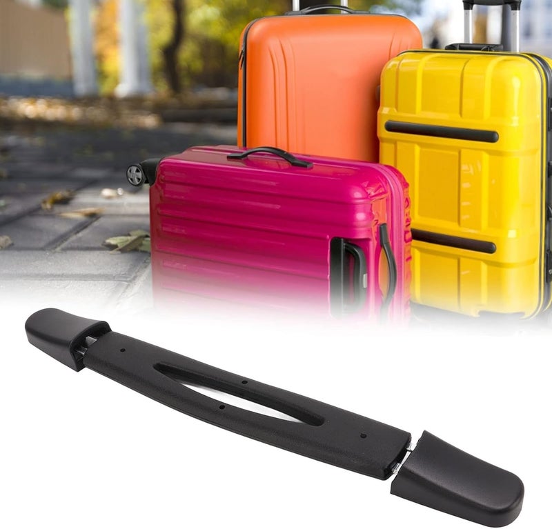 cheekyglo Luggage Handle, Suitcase Handle Replace Parts Luggage Hand Holder, 9.2" Flexible Spare Plastic Carry Strap Pull Handle Grip Replacement for Suitcase Box Luggage Case, Black - Image 2