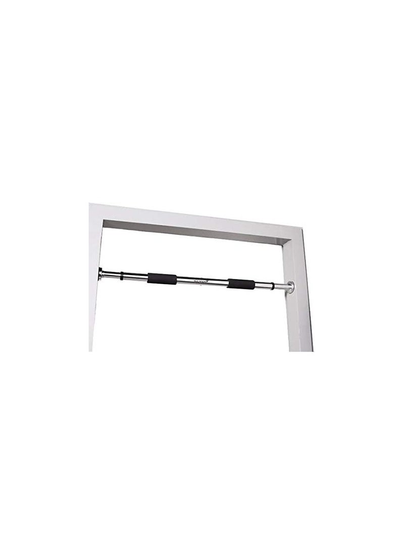 Generic - Door Mount Hanging Rod Pull Up Bar with Adjustable Length and Cushioned Grip for Men Women Kids Height Increase Pull Ups Exercise Steel - Image 1